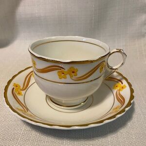 Vintage Phoenix China Demitasse Tea Cup & Saucer TF&s Ltd. #7025